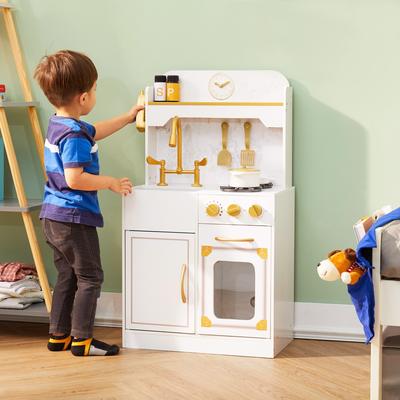 Teamson Kids Versailles Petite Classic Kids Wooden Play Kitchen - 19.76