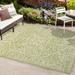 4 x 6 ft.Textured Woven Indoor Outdoor Rug, Easy to Clean, Bedroom, Backyard, Patio - 4' x 6'