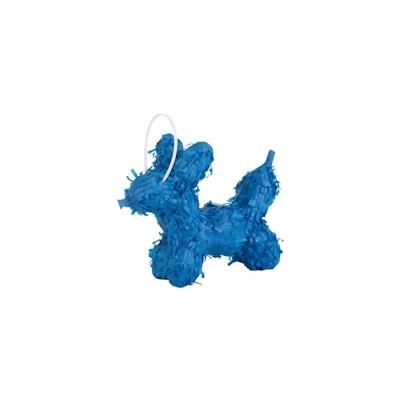 Ballon Hund Mini Piñata blau