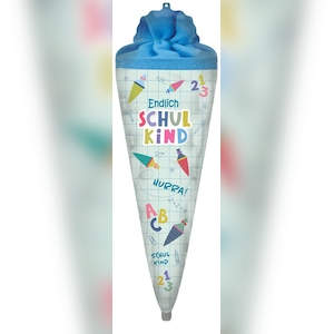 Folienballon Schultüte Schulkind Einschulung Schulanfang Image