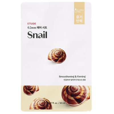 ETUDE - ETUDE 0.2 Therapy Air Mask Snail Mask Pack Tuchmasken
