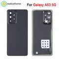 Cover posteriore per batteria di alta qualità per Samsung Galaxy A53 5G SM-A536B Cover posteriore con logo con sostituzione del telaio dell'obiettivo della fotocamera