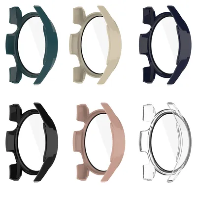 Glas + Fall Für Huawei Uhr GT 3 46mm 42mm SmartWatch Zubehör PC alle-um stoßstange + screen Image