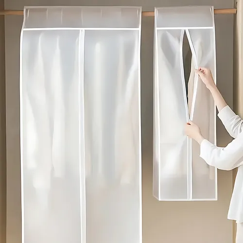 Kleidung Staubs chutz hülle vollständig geschlossene Garderobe Stereo transparente Abdeckung Home