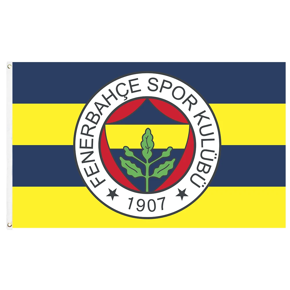 FLAGCORE Türkei Fenerbahce SK 1907 blau-gelbe Flagge Image