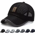 Cappelli sportivi Unisex traspiranti regolabili da uomo estivi berretti da Baseball da pesca