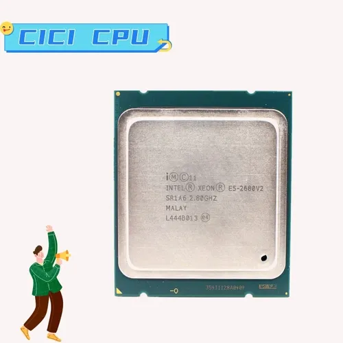 Gebrauchte Intel XEON E5 2 8 V2 Prozessor GHz LGA Sr1A6 C2 V2 CPU