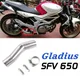 Slip-On-Auspuff für suzuki sfv650 sfv 2009 gladius 2015-2018 Motorrad-Auspuff Schall dämpfer