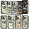 Dollaro di lusso USD contanti per iPhone 15 14 13 12 11 Pro Max 6 6S 7 8 Plus 13 12 Mini X XR XS Max