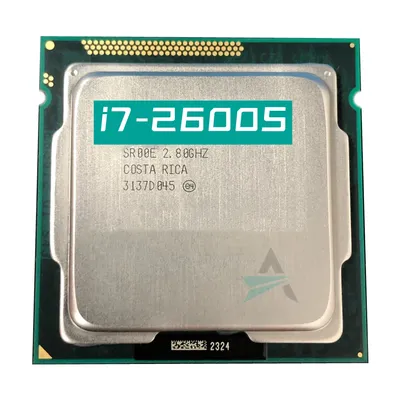 Core i7 2600S 2.8GHz façades Core Processeur 8MB 65W LGA 1155 cpu I7-2600s Livraison Gratuite