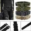 Ceinture en toile pour homme 8 documents 120cm nouveau style militaire dégagement rapide