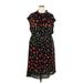 Banana Republic Casual Dress: Black Hearts Dresses - Women's Size 20