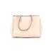 Banana Republic Leather Tote Bag: Ivory Ombre Bags