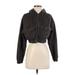 Urban Outfitters Zip Up Hoodie: Brown Tops - Women's Size X-Small