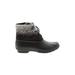 Sperry Top Sider Ankle Boots Black Shoes - Women's Size 8