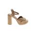 Kate Spade New York Heels: Tan Shoes - Women's Size 7