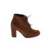 Timberland Ankle Boots: Brown Shoes - Women's Size 7