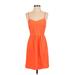 J.Crew Factory Store Cocktail Dress: Orange Dresses - Women's Size 2