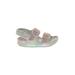 Cat & Jack Sandals: Pink Tie-dye Shoes - Kids Girl's Size 6