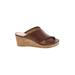 Jack Rogers Wedges: Brown Shoes - Women's Size 7