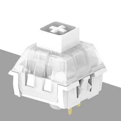 GGBOY Kailh Box White DIY Custom Mechanical Keyboard Clicky Box White Compatible Cherry MX SMD RGB 3