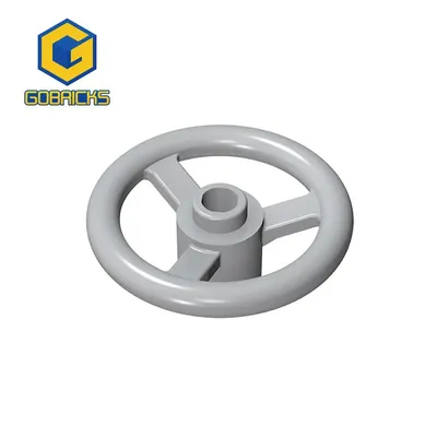 Gobricks 10PCS STEERING WHEEL 24 compatible with 2819 children's toys Assembles Building Blocks