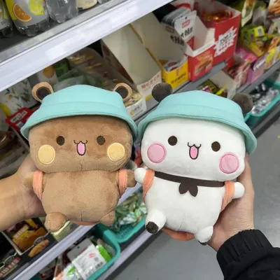 New Bubu And Dudu Panda Plush Cute Cartoon Panda Bear Doll Kawaii Stuffed Soft Pillow Toy Children'S