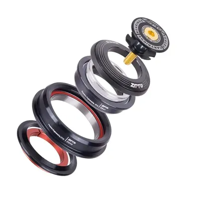 ZTTO Bicycle Headset 42mm 44mm 56mm ZS44 IS42 IS52 ZS56 1-1/8" 28.6mm Straight Cone Tube Fork Bike