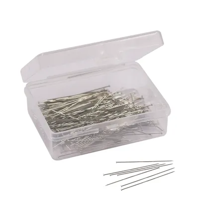 300Pcs Stainless Steel Sewing Pins Fine Satin Straight Pin Dressmaker Pins Tailor Fabric Craft for