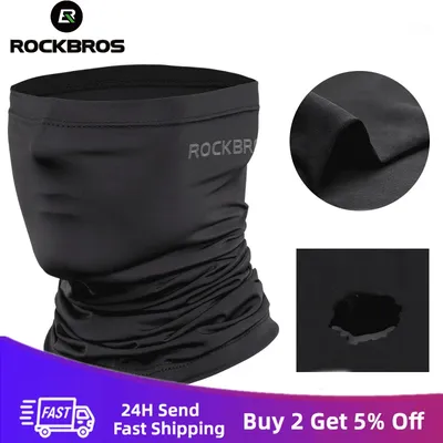 ROCKBROS Summer Mask Sun Protection Mask Women Man Scarves Bandana Motorcycle Mask Breathable Scarf