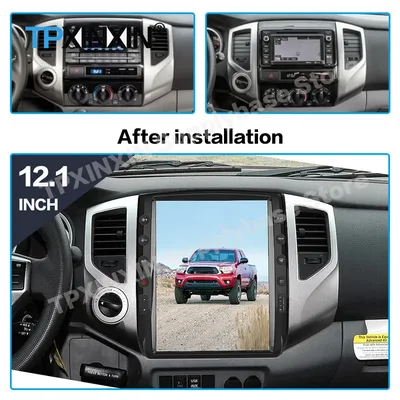 Automotive Multimedia Stereo Receiver Car Radio Android 13 For Toyota Tacoma 2005~2015 GPS Navigation Voice control Head Unit
