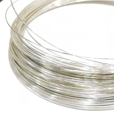 0.1mm 0.2mm 0.3mm 0.4mm 0.5mm silver wire round solid 999 sterling silver wiring jewelry DIY