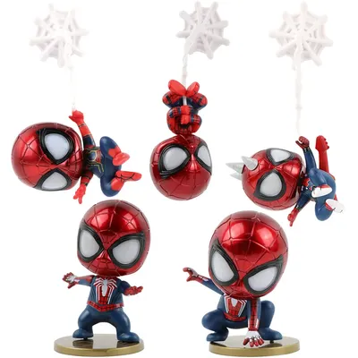 Anime Movies Spidermans Figure Cartoon Toys Super Hero Pvc Action Figure Model Dolls Kid Toy