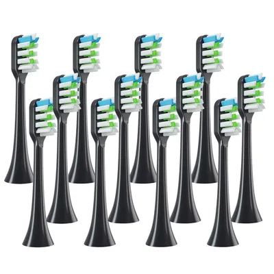 12pcs for SOOCAS X3/X3U/X5 Replacement Toothbrush Heads Clean Tooth Brush Heads Sonic Electric