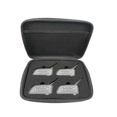 for EJEAS Vnetphone V4C V6C Referee Intercom Headset Storage Bag for EJEAS V4/V6 PRO Motorcycle