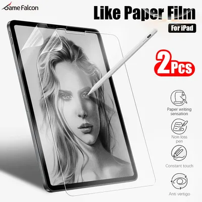 2PCS Paper Film Like For Ipad 10th Pro 13 11 M4 12.9 2024 Screen Protector For Ipad Air 5 4 3 2 1