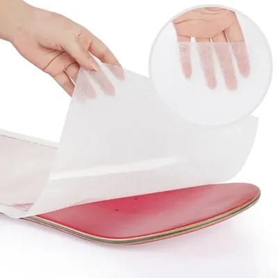 Skateboard Sticker Transparent Adhesive Sandpaper For Scooters Longboards Waterproof Double Rocker