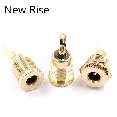 1PC DC-099 DC Power Supply Jack Socket Female Panel Mount Connector 5.5mm 2.1mm 2.5mm Plug Adapter 2