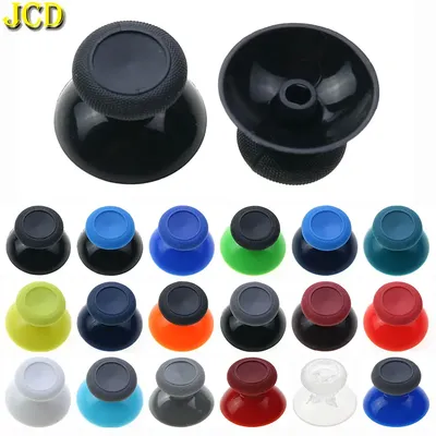 JCD 2 Pieces 3D Analog Thumbstick Thumb Stick Mushroom Joystick Cap Cover For Xbox One Series X S