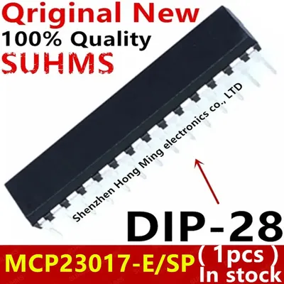 (1piece)100% New MCP23017-E/SP MCP23017 E/SP DIP-28 Chipset