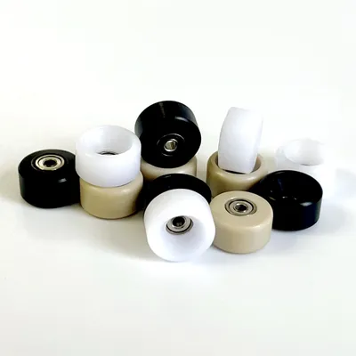Bowl Shape Fingerboard Wheels CNC Made with High Speed Bearing for Mini Skateboard Finger Skate