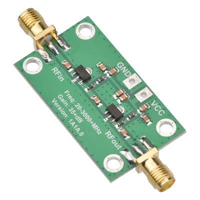 20-3000mhz RF Wideband Amplifier Gain 40dB Low Noise Amplifier LNA Board Modules DC 5V for FM HF
