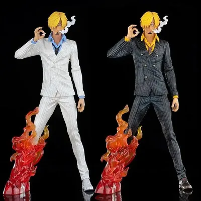 32cm One Piece Anime Figure Sanji Action Figure Vinsmoke Sanji Figma Pvc Model Toy Collection