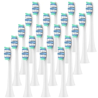 Replacement Toothbrush Heads Compatible with Philips Sonicare Soft Replacement Electric Brush Head