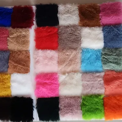 Encryption Plush Cloth Imitation Rex Rabbit Hair Fur Fabric Plush Dolls Counters Background Cloth