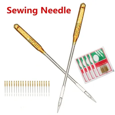 Durable 20pcs/Set Household Sewing Machine Needles for Brother Singer Janome Juki Also Fit Old