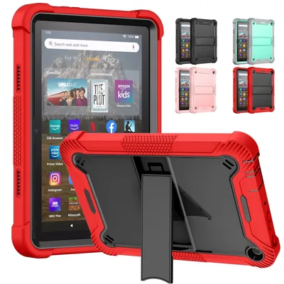 Funda Tablet Kids Case for Amazon Kindle Fire 8 HD 8 HD8 Plus 12th 2022 Cover Stand PC Shockproof