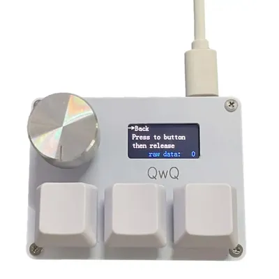 SayoDevice OSU Keyboard O3C Rapid Trigger Hall Switches Magnetic Red Switches Keyboard With Knob
