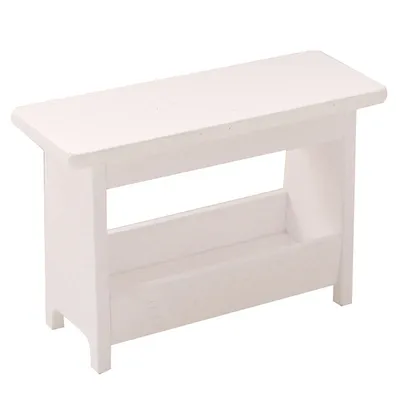 1pc 1:12 Dollhouse Miniature Wooden Stool Desk Table Cabinet Bookshelf Doll House Furniture Toys
