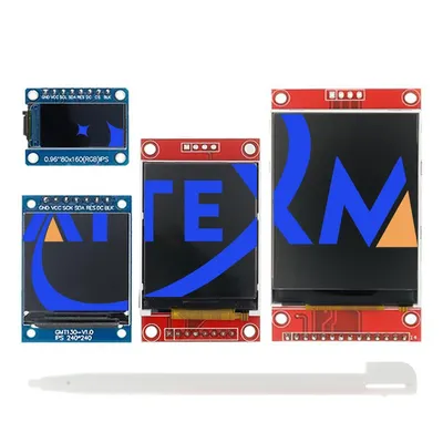 TFT Display 0.96/1.3/1.44/1.77/1.8/2.0/2.4/2.8 inch IPS 7P SPI HD 65K Full Color LCD Module ST7735